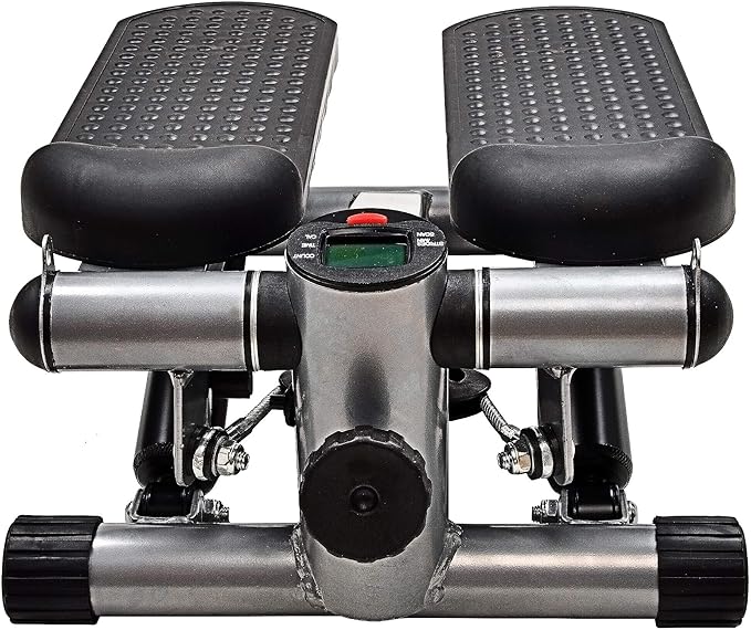 Fitvids Pre-Assembled Adjustable Mini Stepper Stair Stepper Stepping Machine with Resistance Bands