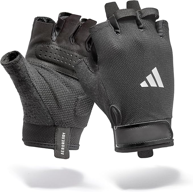 adidas Essential Training Gloves - Pink Mesh