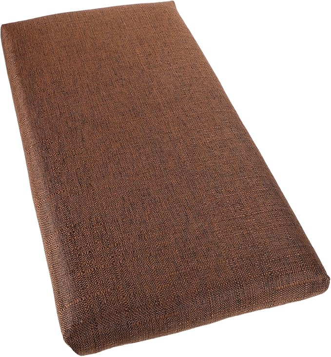 Foldable Wooden Meditation Bench for Adults, Ergonomic Prayer Stool with Angled Seat, Portable Folding Stool for Yoga and Mindfulness Practice at Home and Travel