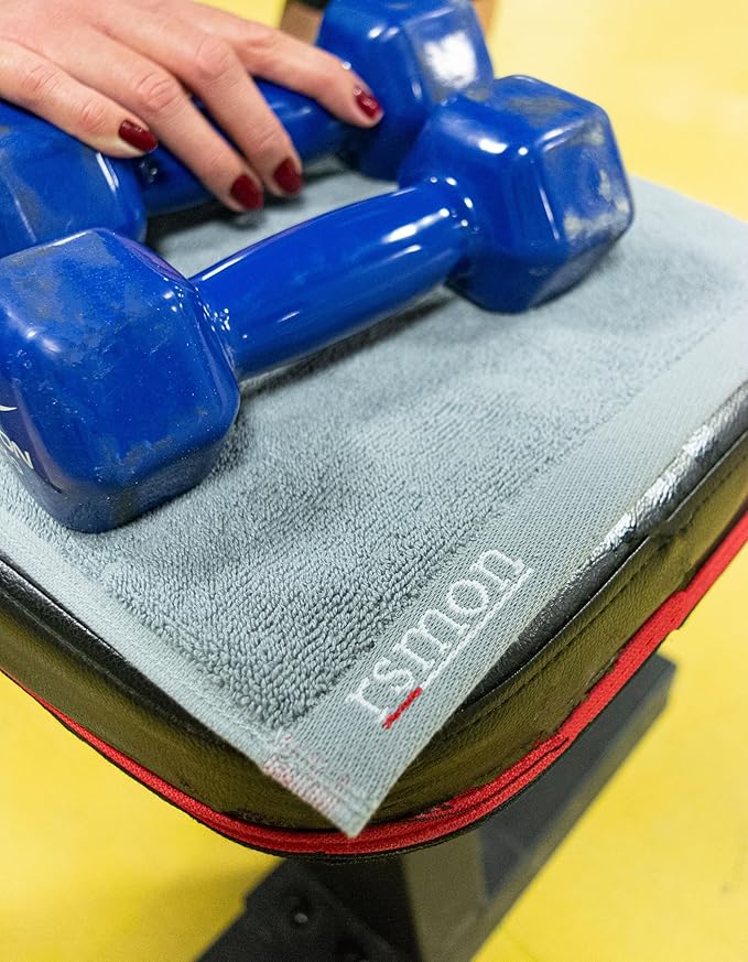 Cotton Gym Towels 35"x12",(Pack of 3) Gym, Training, Fitness, Running Towel Cotton Towel