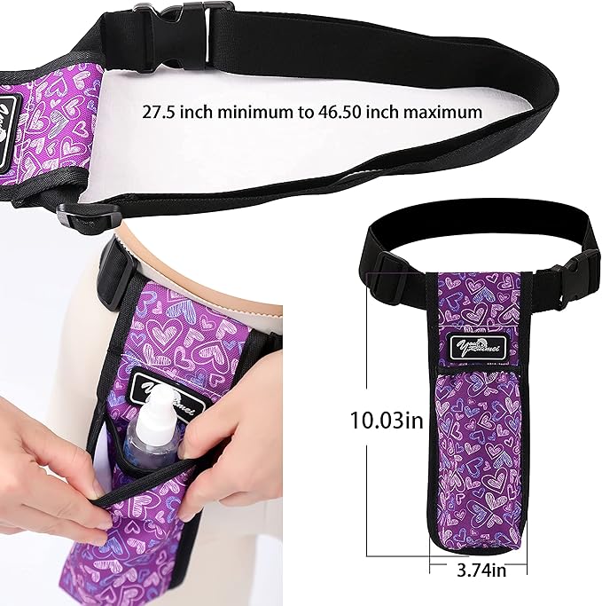 Massage Bottle Bag assage Oil Bag Massage Therapist Holster Massage Lotion Holster Massage Oil Holster (1kd-ZiXin