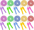 20 Pack Kids Jump Rope, Colorful Nylon Skipping Ropes for Children, 7.87FT Adjustable Length, 5.51IN Handles, Lightweight Skipping Ropes Set for Indoor & Outdoor Play Fitness School Activities