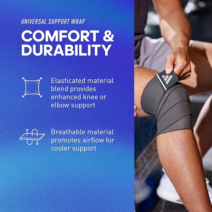 Adidas Universal Support Wrap for Knee or Elbow