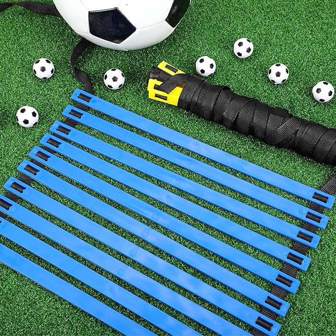 Sosation Agility Ladder 20 Feet Adjustable Rungs Speed Training Exercise Ladders with Carry Bag for Kids and Adults Soccer Football Boxing Footwork Sports Speed Agility Training