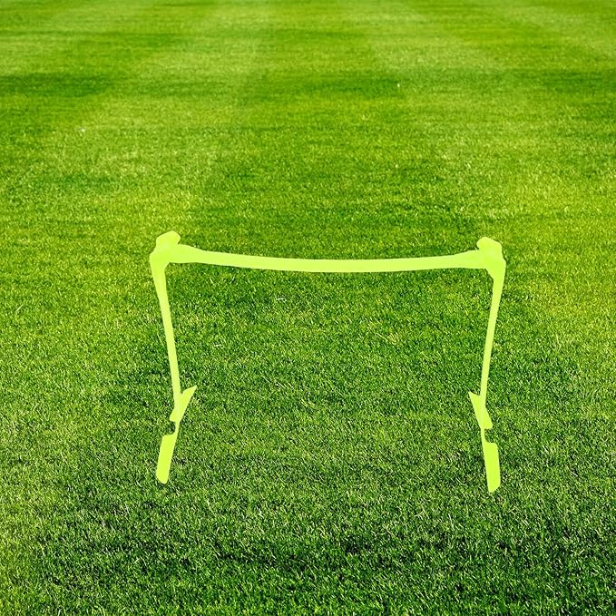Adjustable Foldable Soccer Training Agility Hurdle 3-Level Height Plastic Speed Hurdles for Football Athletic Drills and Athlete Training