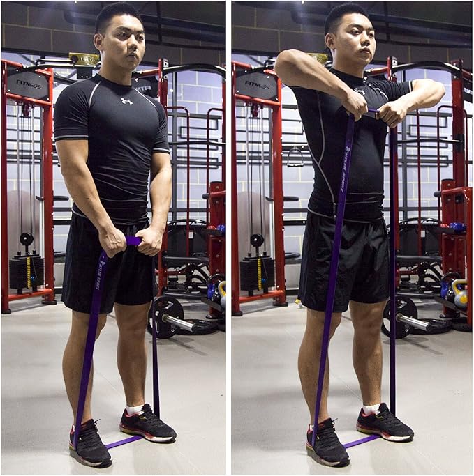 KYLIN SPORT Resistance Band Assisted Pull Up Bands Training Yoga Pilates Elastic Loop Stretch for Cross Workout Gymnastics Power-Lifting