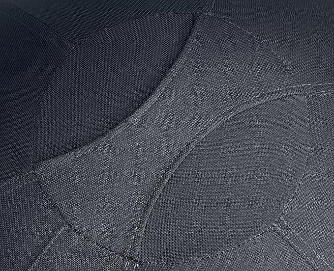 Leitz Sitzball für aktives Sitzen, Gymnastikball, Ergonomische Alternative, INKL. Stoffbezug, Handluftpumpe