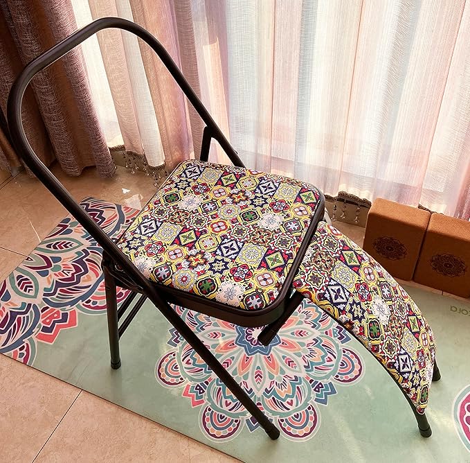 Aozora Backless Yoga Chair Prop - Flexibility and Strength Training Tool